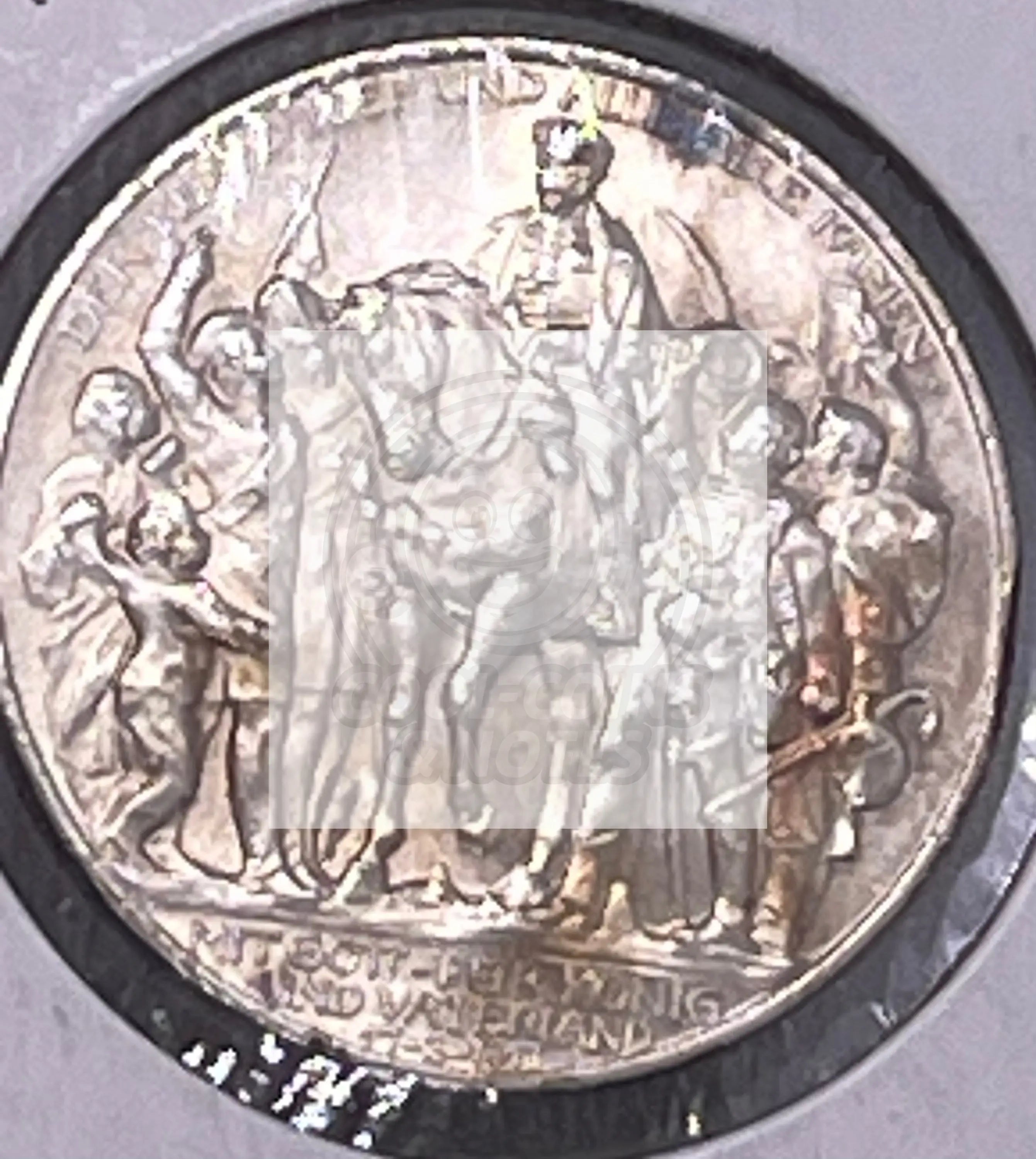 Germany - Prussia silver 2 Mark 1913A Berlin Defeat of Napoleon Commemorative AU - Cool Coins & Notes