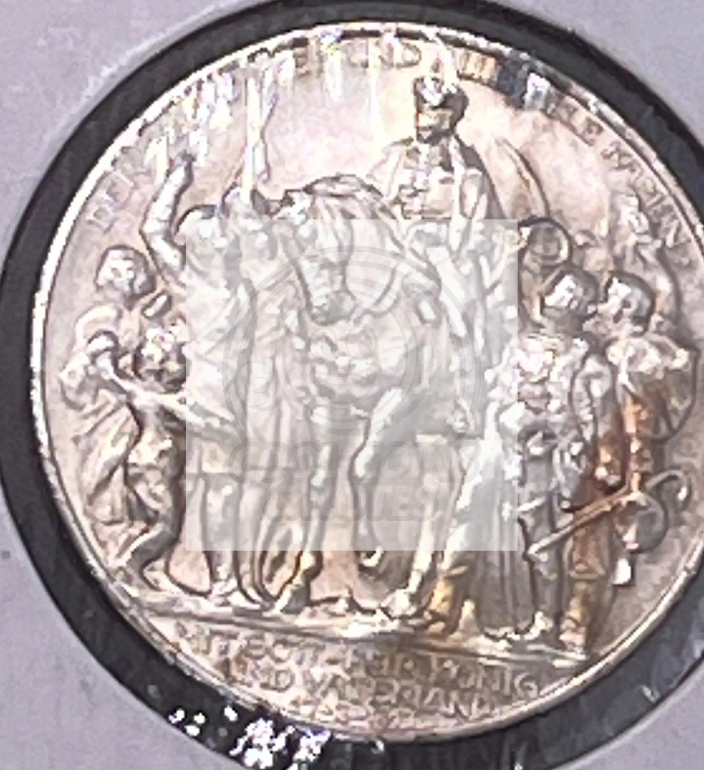 Germany - Prussia silver 2 Mark 1913A Berlin Defeat of Napoleon Commemorative AU - Cool Coins & Notes