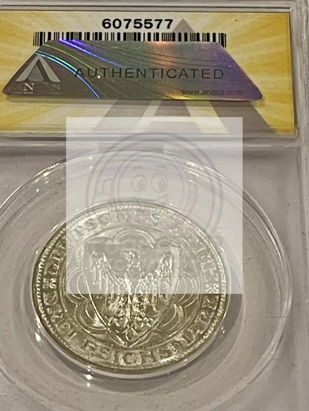 Germany Weimar Republic 1927 A Silver 3 Mark Bremerhaven MS64 ANACS SM146 - Cool Coins & Notes