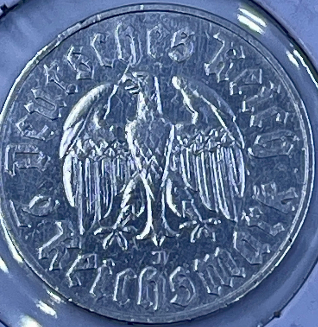Germany, Third Reich, 1933-A 2 Mark Luther, KM-79 Coin Silver - Cool Coins & Notes