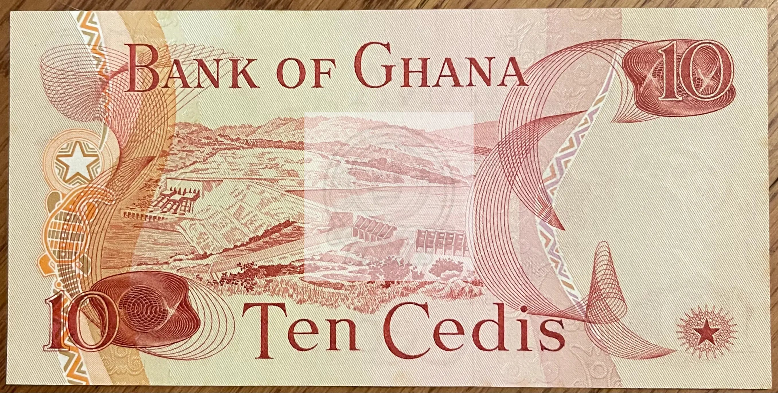 Ghana 1978 10 Cedis P-16f UNC - Cool Coins & Notes
