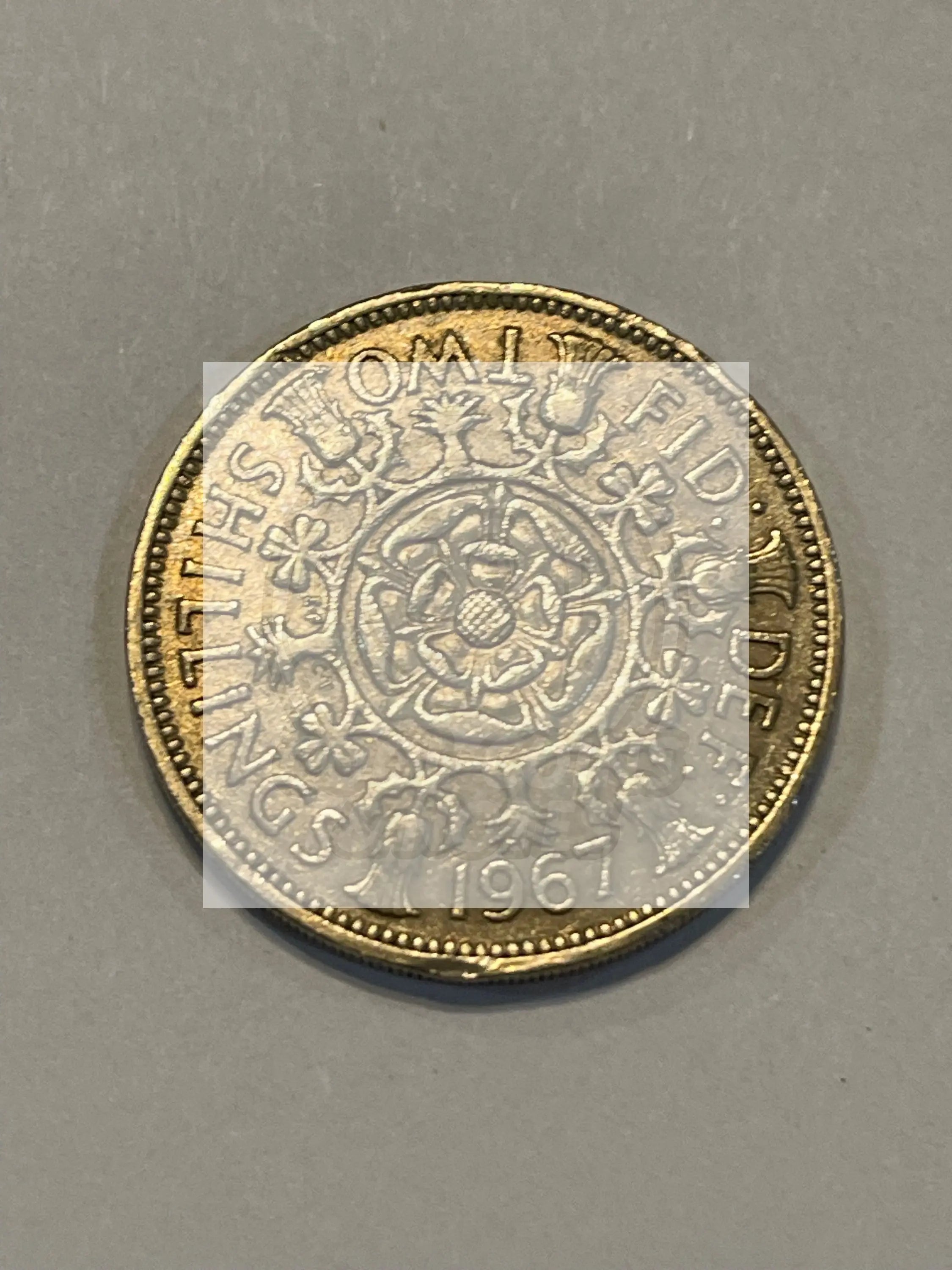 Great Britain 2 Shillings 1967 - Cool Coins & Notes