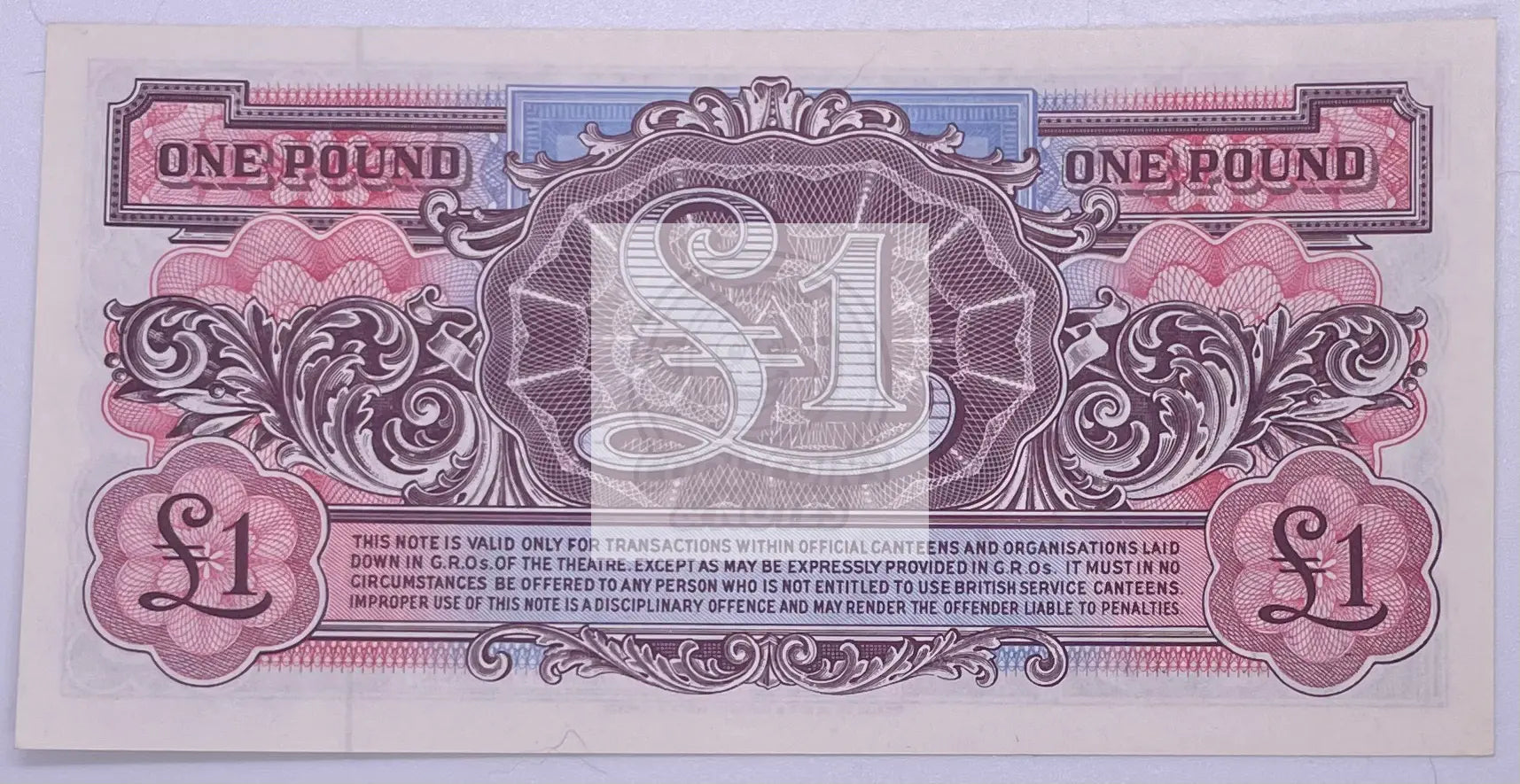 Great Britain England 1 Pound, 1948 P-M22 British Armed Forces 2nd Series Unc - Cool Coins & Notes
