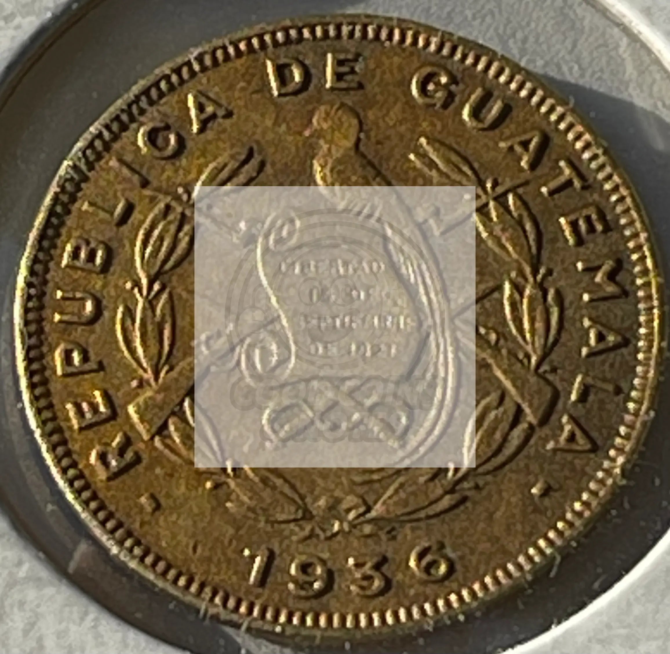 Guatemala 1 Centavo 1936 KM-249  Coin Beautiful - Cool Coins & Notes