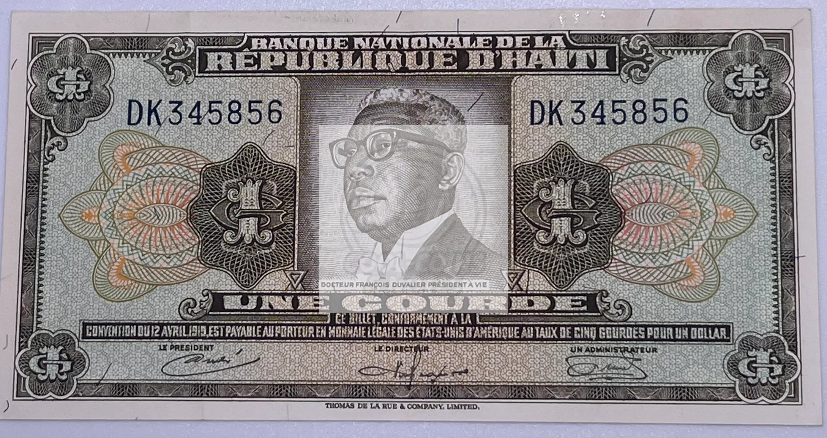 HAITI 1 GOURDE 1979-84  P 239, Banknote Used - Cool Coins & Notes