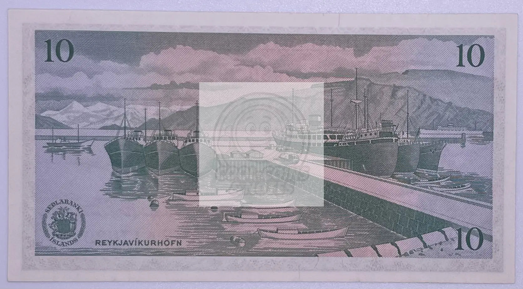 ICELAND 10 Kroner 1961 P-42, Used WorldBanknote - Cool Coins & Notes