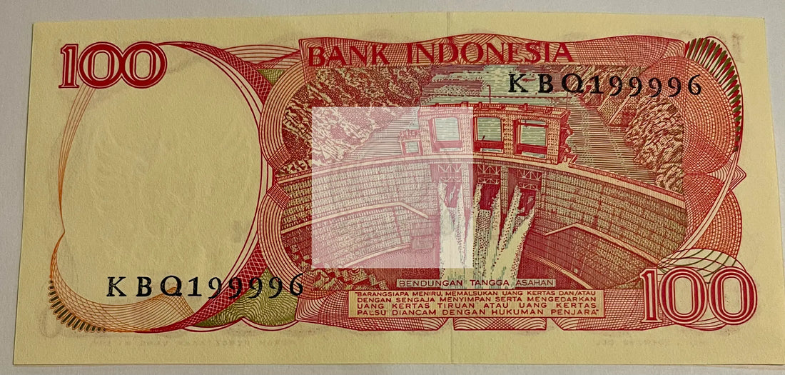 Indonesia 1992 100 Rupiah P-122a UNC Banknote, - Cool Coins & Notes