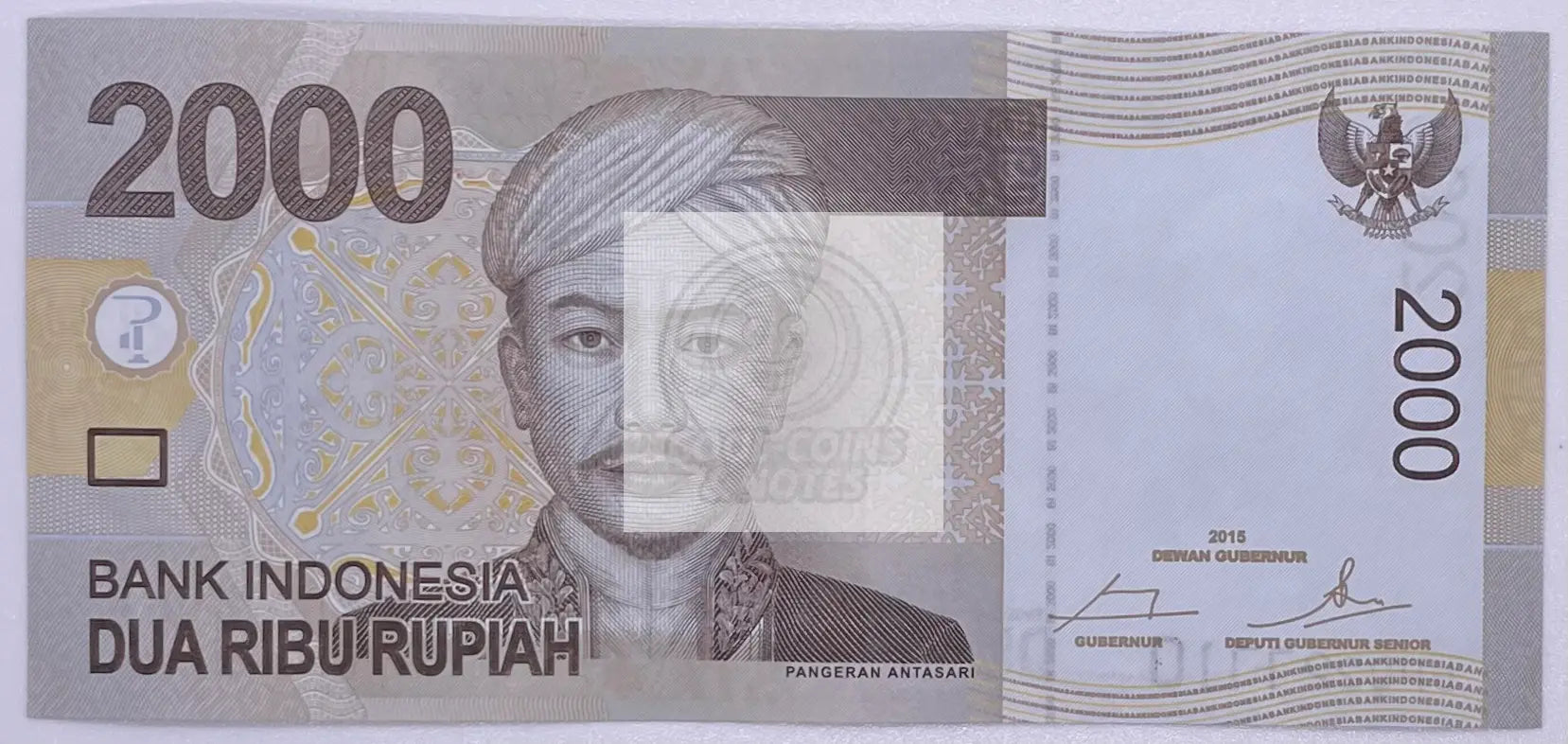 Indonesia 2,000 Rupiah Banknote, 2015, P-148g, UNC - Cool Coins & Notes