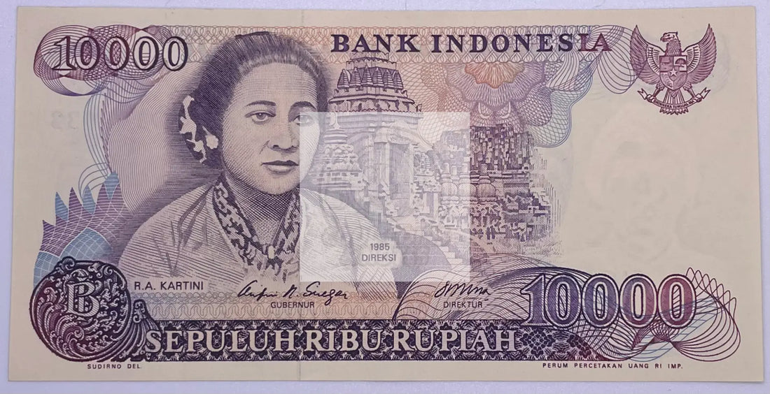 Indonesia, 10000 (10,000) Rupiah, 1985 P-126, UNC - Cool Coins & Notes