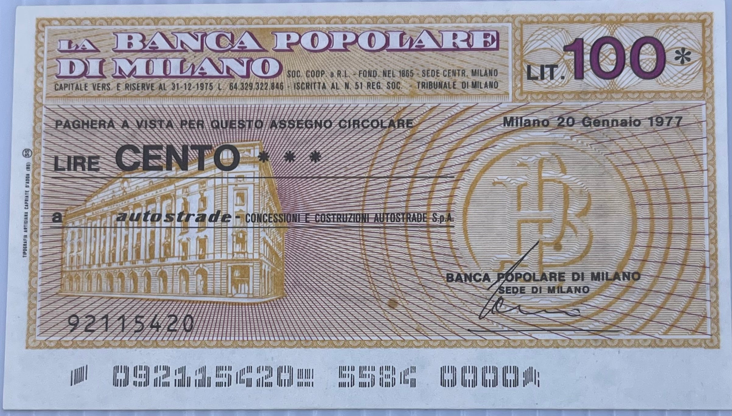 Italy 1977 100 Lire P-G 1309.1.4 AU Banknote - Cool Coins & Notes