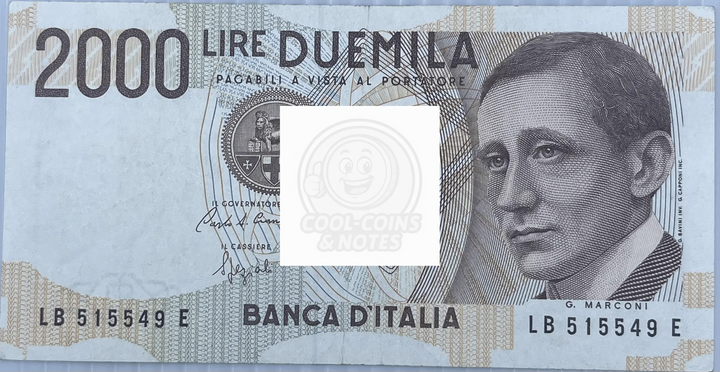 Italy 1990 2000 Lira P-115a Used