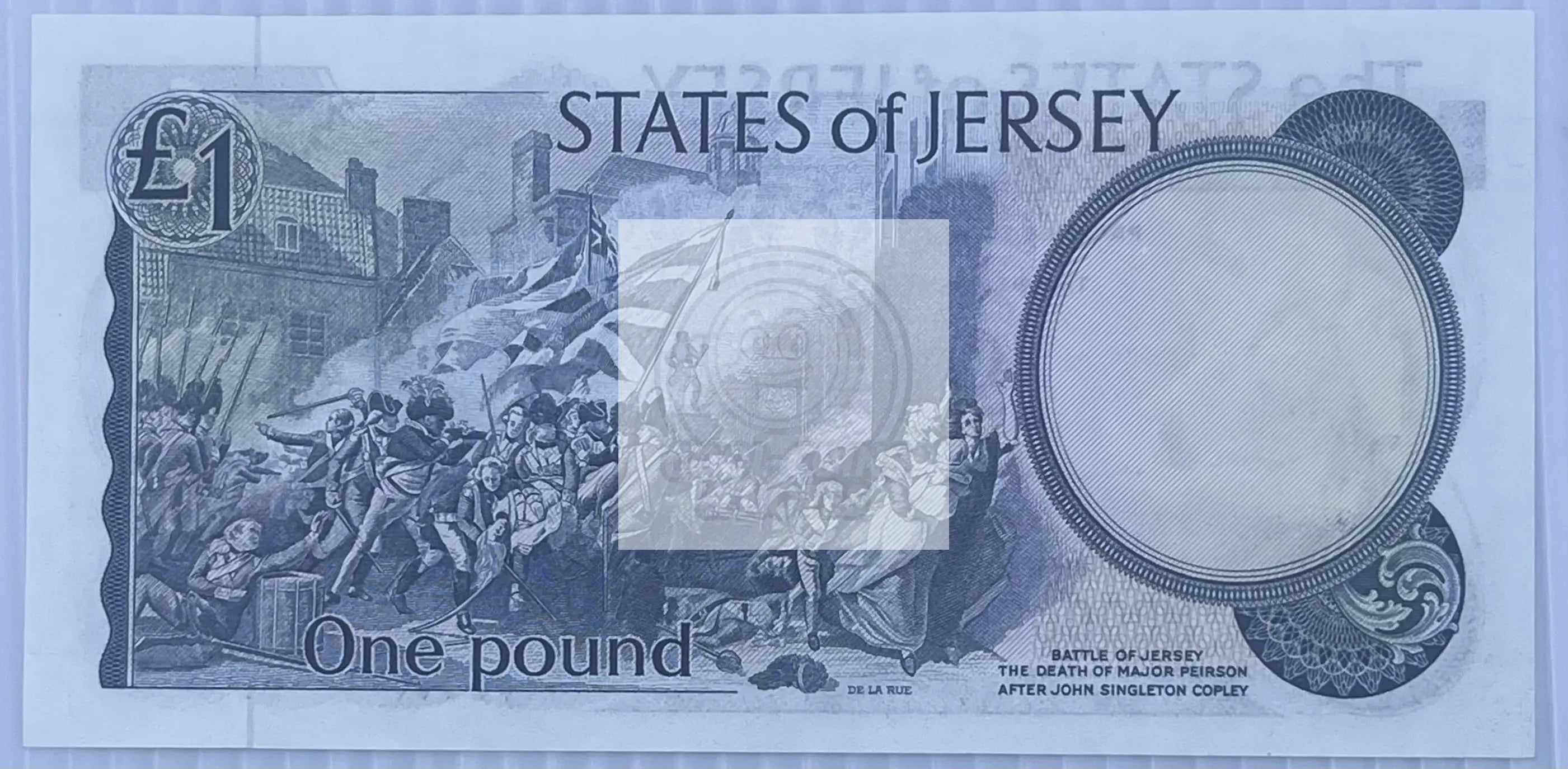Jersey 1976-1988 1 Pound P-11b UNC QEII World Banknote - Cool Coins & Notes