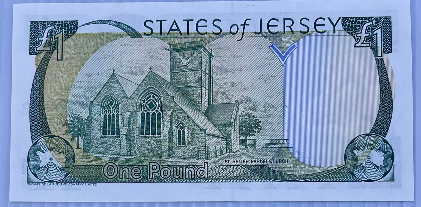 Jersey 1993 1 Pound P-20 UNC World Banknote Queen Elizabeth II Cool Coins & Notes