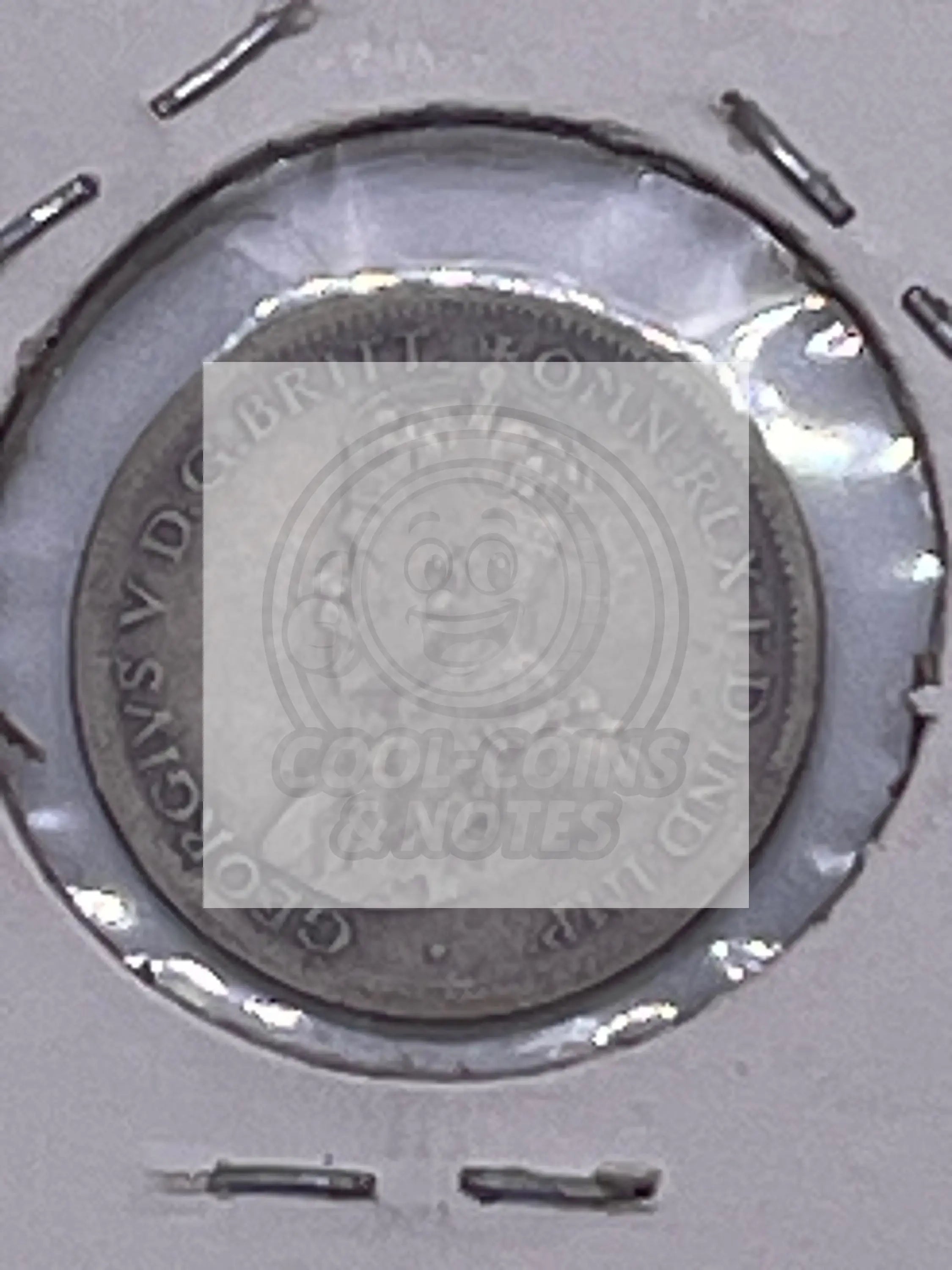 Key Date : AUSTRALIA 0.925 Silver 1919 M George V 6 Pence Sixpence KM# 25. - Cool Coins & Notes