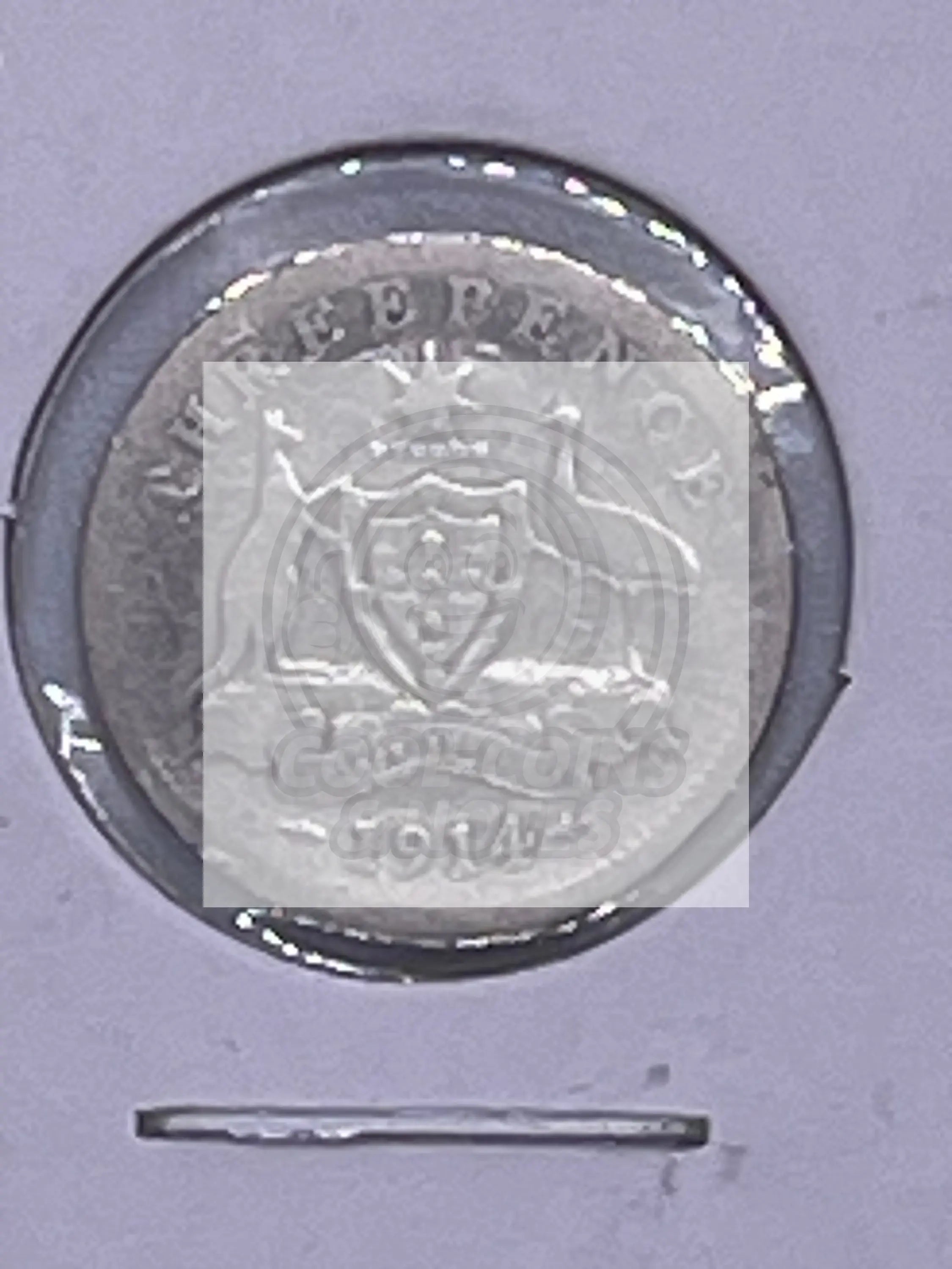 Key Date : AUSTRALIA 0.925 Silver 1919 M George V 6 Pence Sixpence KM# 25. - Cool Coins & Notes