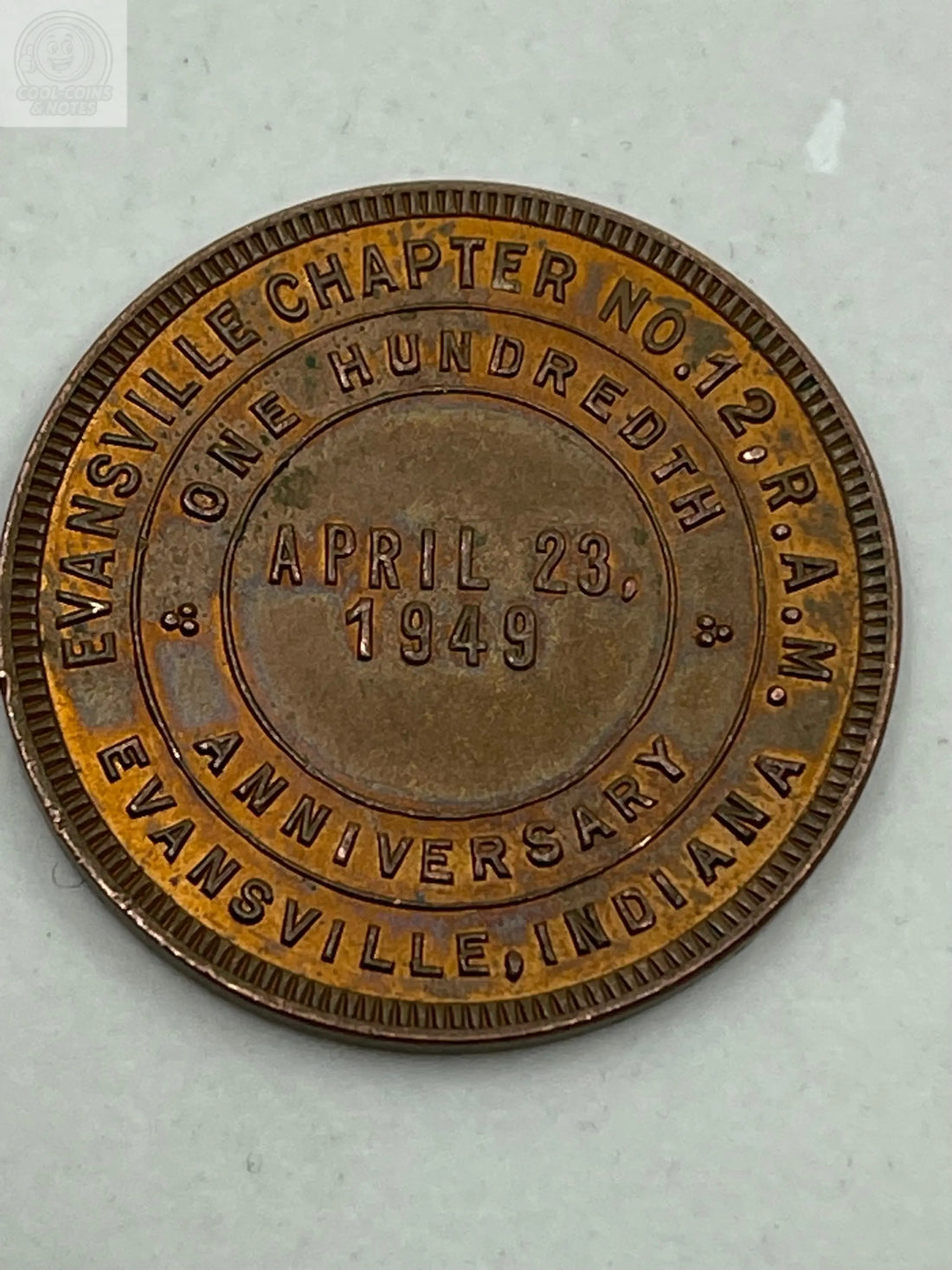 Masonic Token - Cool Coins & Notes
