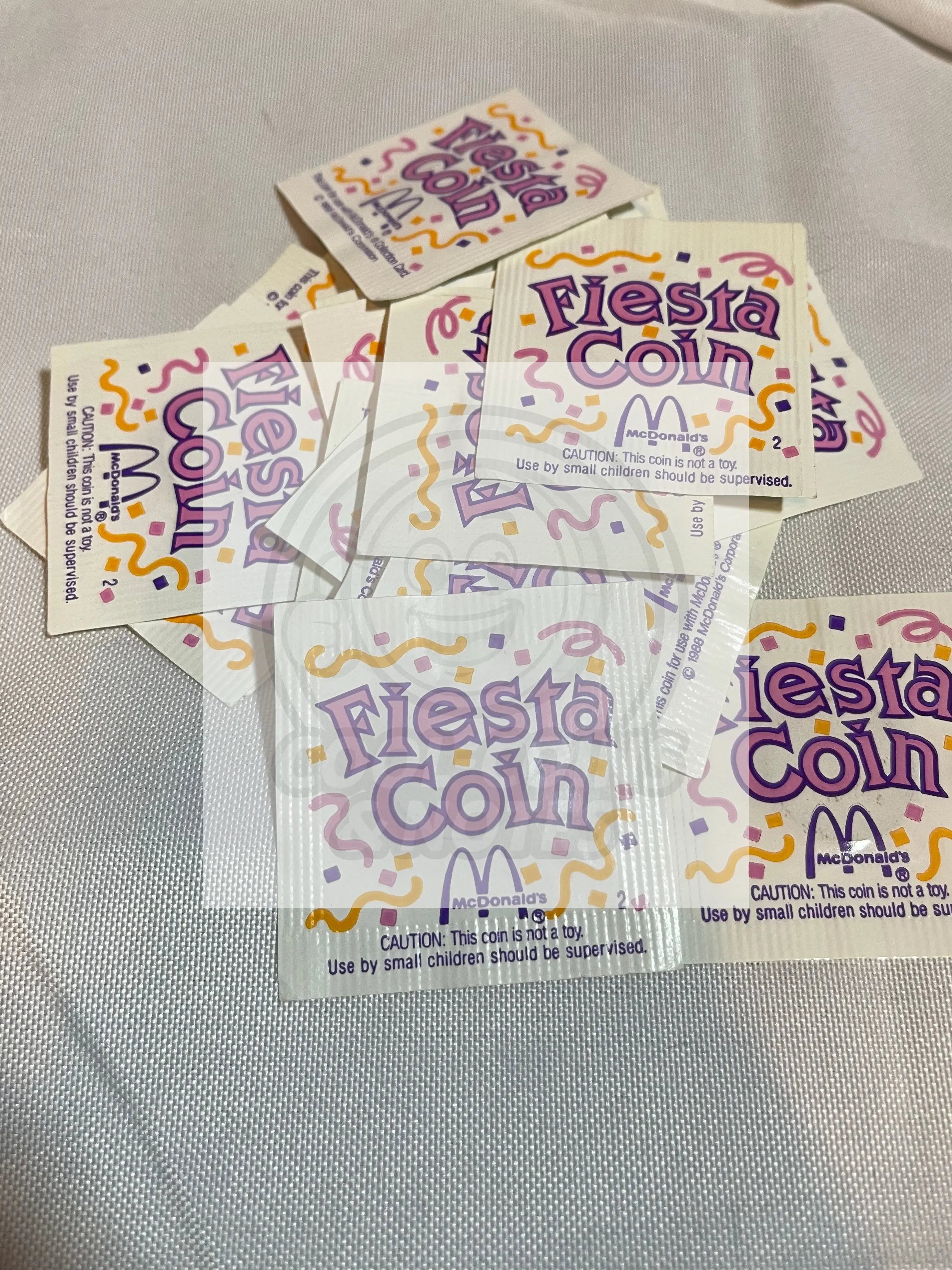 McDonald’s CHICKEN McNUGGET FIESTA Coin 1988 UNC New In Original Packaging - Cool Coins & Notes