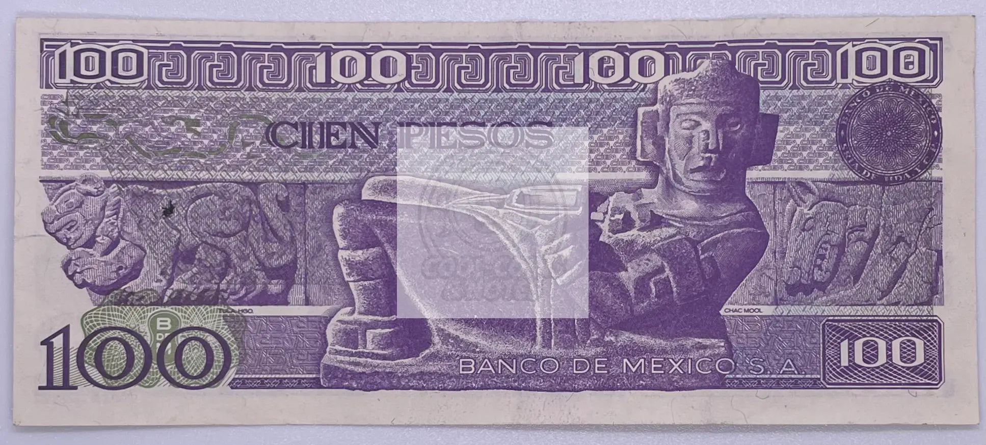Mexico 100 Pesos 1982, P-74 UNC Banknote - Cool Coins & Notes