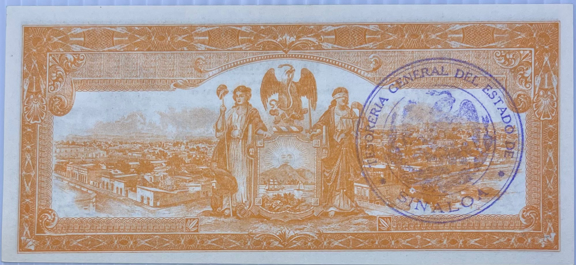 Mexico 1915 50 Centavos P-S1042 UNC World Banknote Sinaloa - Cool Coins & Notes