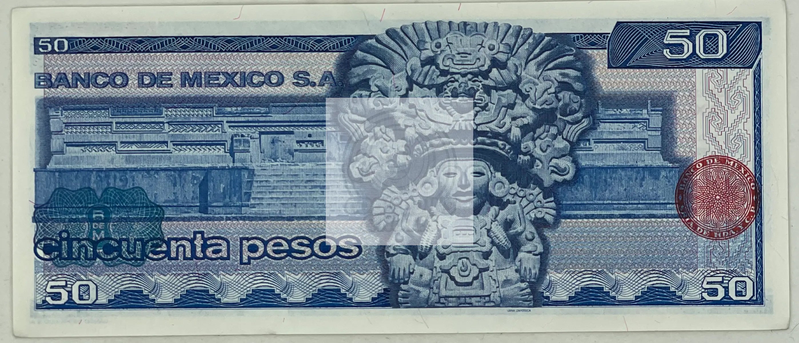 Mexico 1973 50 Pesos P-65a.BA UNC World Banknote - Cool Coins & Notes
