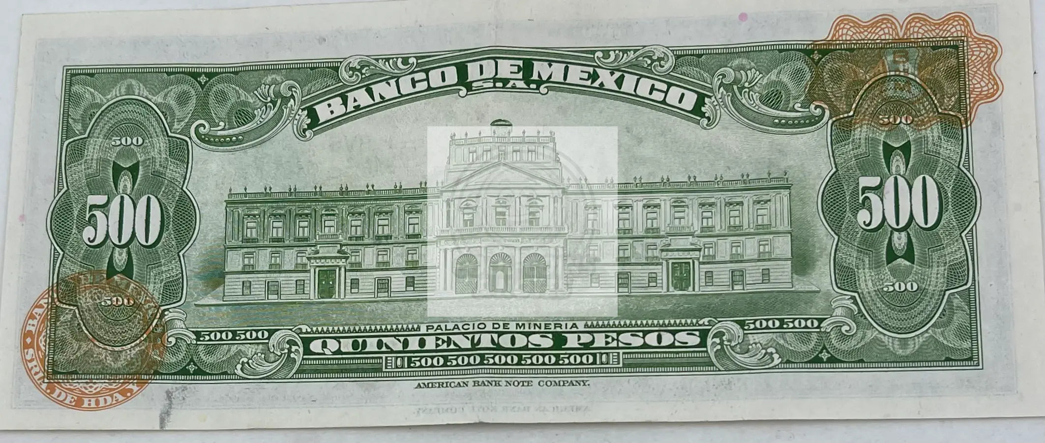 Mexico 1973 500 Pesos P-51q.2 Used World Banknote - Cool Coins & Notes