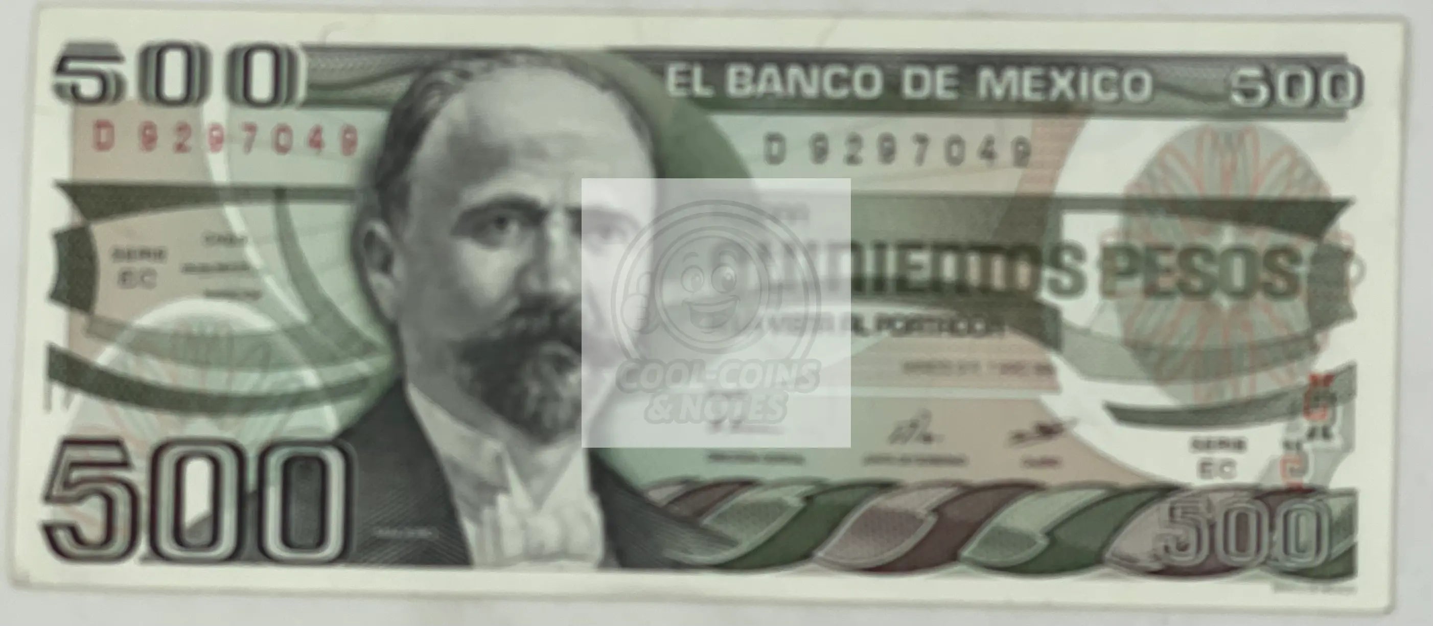 Mexico 1983 500 Pesos P79a.DA UNC World Banknote - Cool Coins & Notes