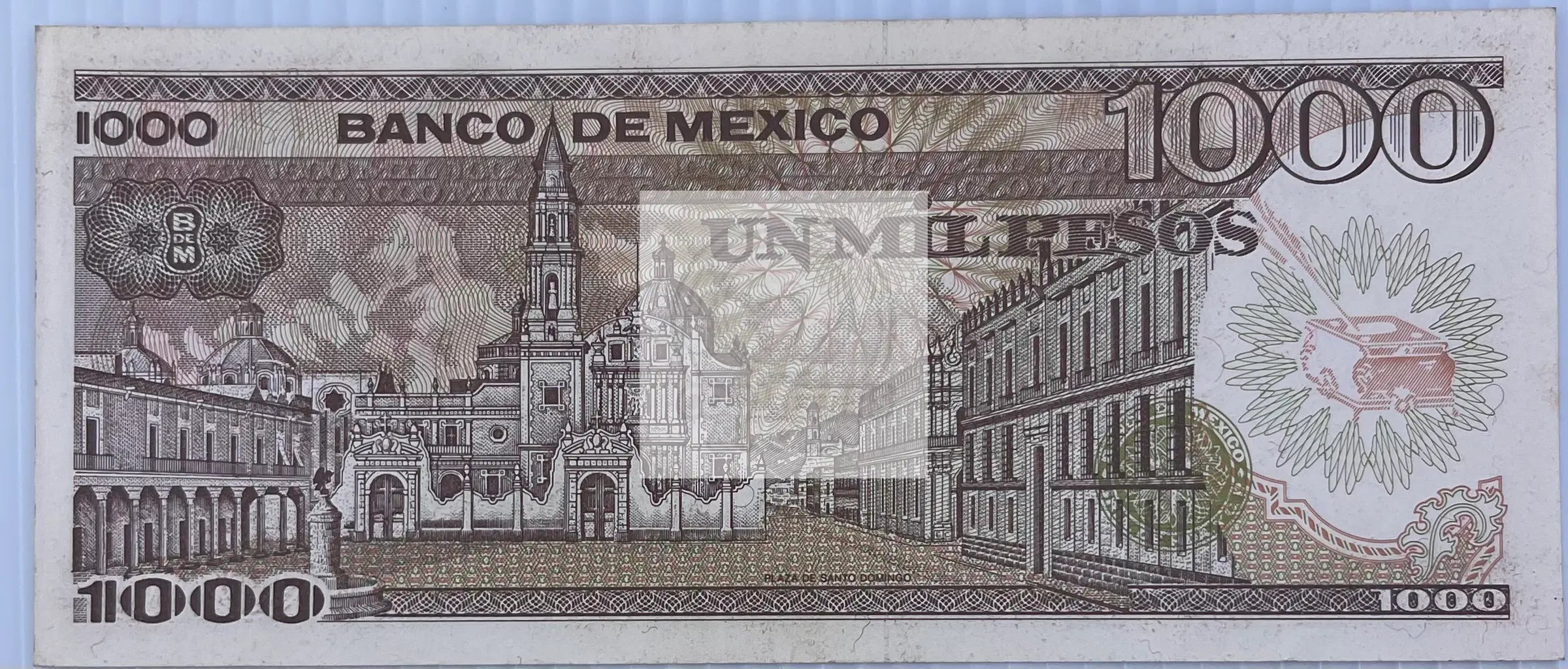 Mexico 1984 1000 Pesos P81a UNC World Banknote Currency - Cool Coins & Notes