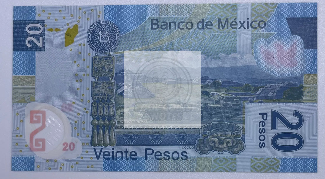 Mexico 20 Pesos 2007 P122d VF - Cool Coins & Notes
