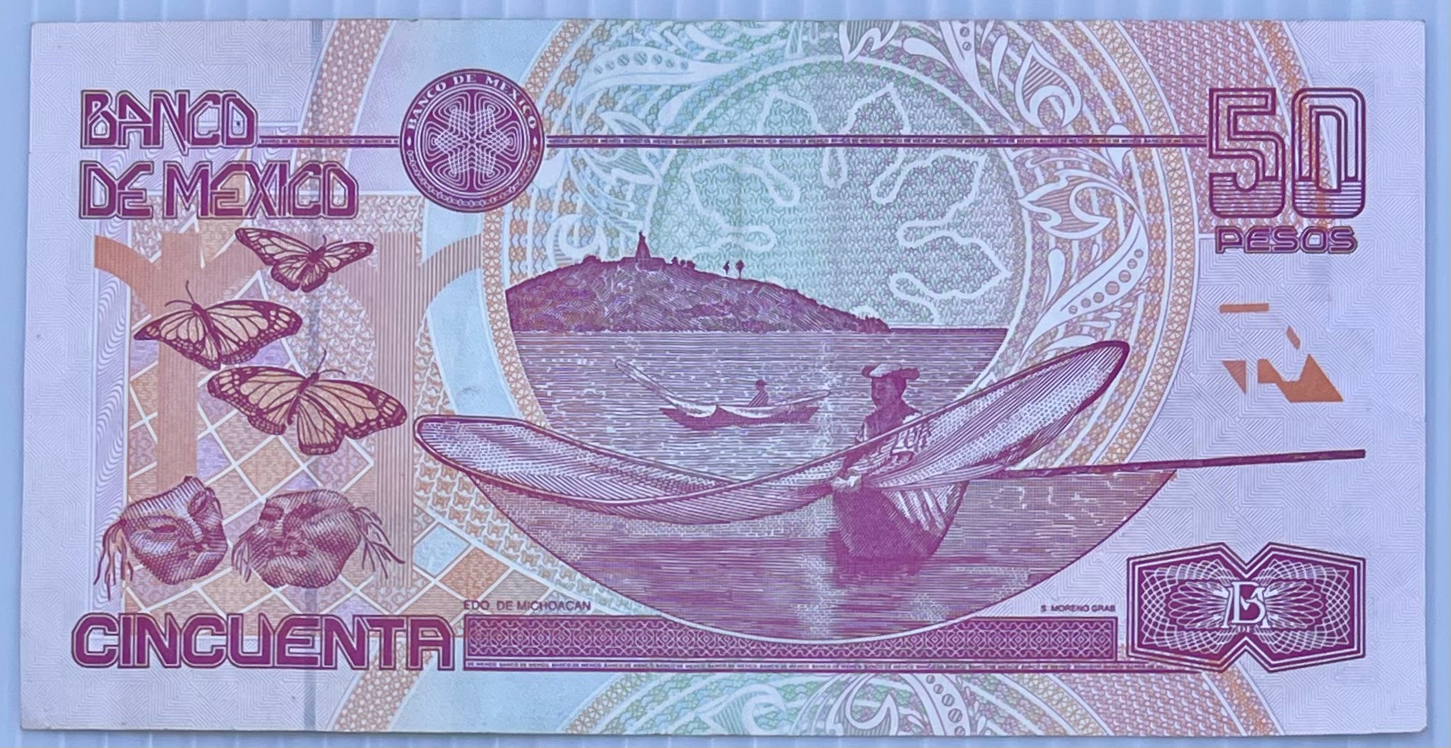 Mexico 50 Pesos 2003 P-107 Banknote Used - Cool Coins & Notes