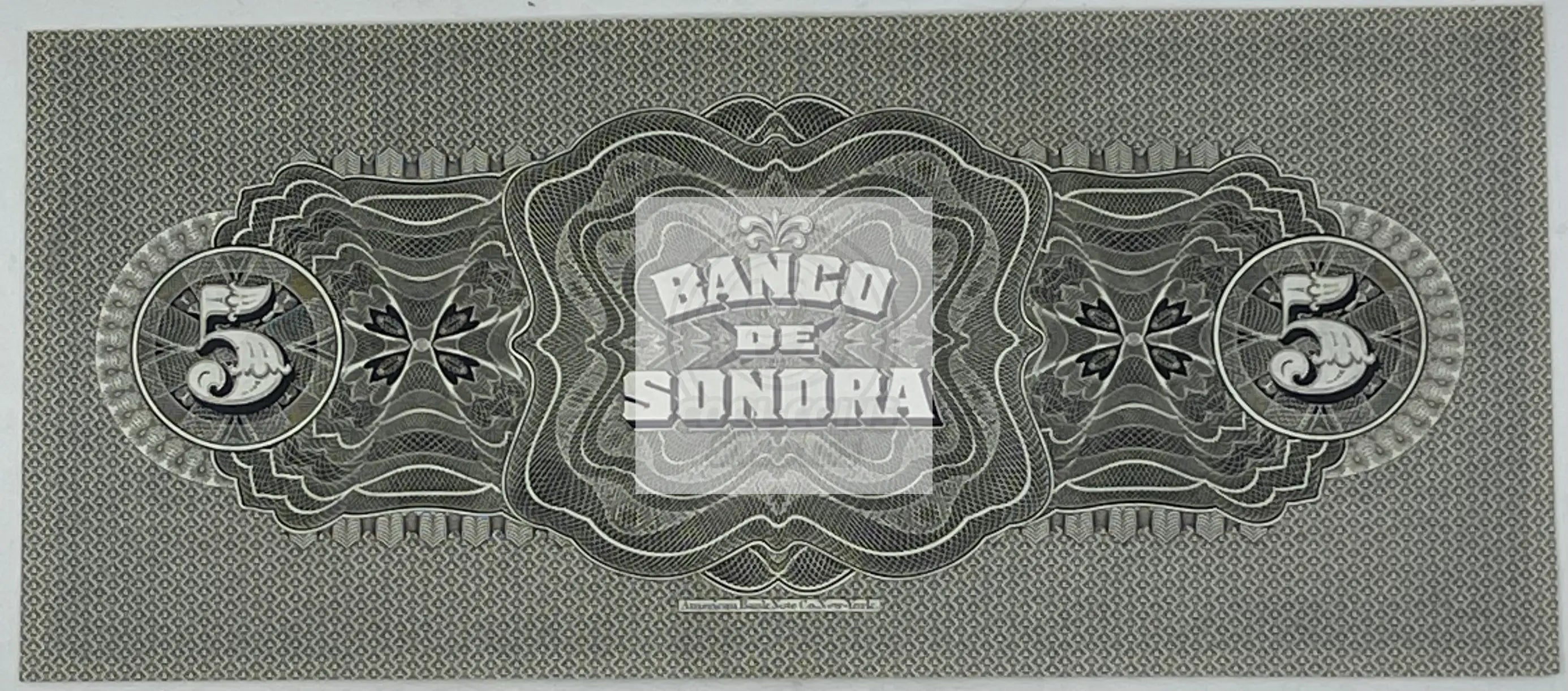 Mexico 5 Pesos Sonara S-4195 UNC, World Banknote - Cool Coins & Notes