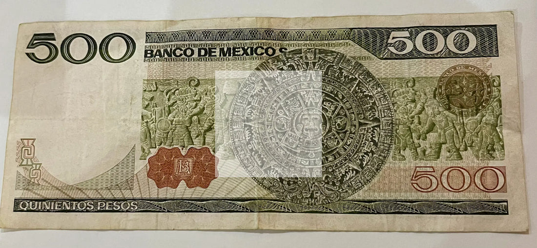 Mexico 500 Pesos, 1981, P-75a.5, Used Banknote - Cool Coins & Notes