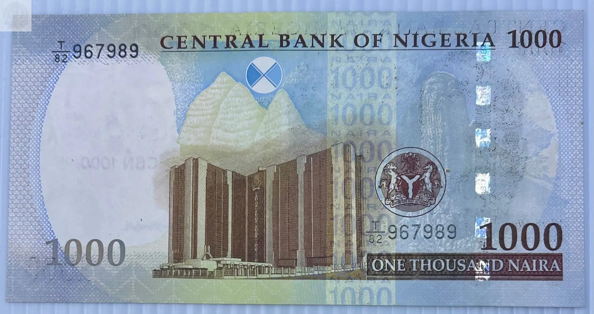Nigeria 2021 1000 Naira P-36 UNC Banknote Cool Coins & Notes
