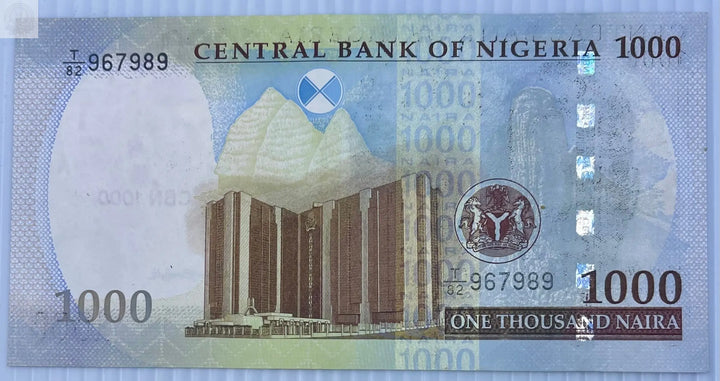 Nigeria 2021 1000 Naira P-36 UNC Banknote Cool Coins & Notes