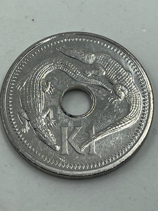 Papua New Guinea 2004 1 Kina Coin KM6 UNC