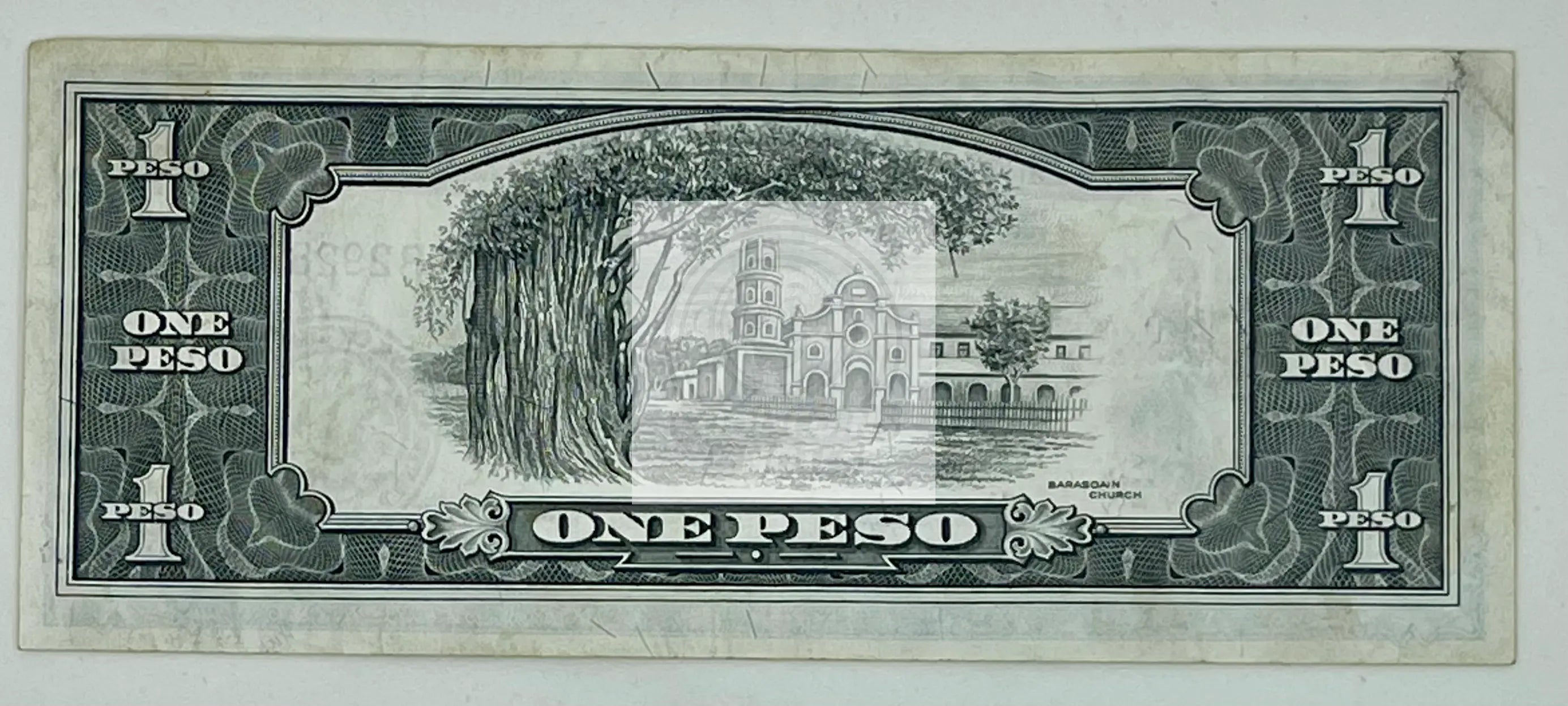 Philippines 1949 1 Peso P133d, Used Banknote - Cool Coins & Notes