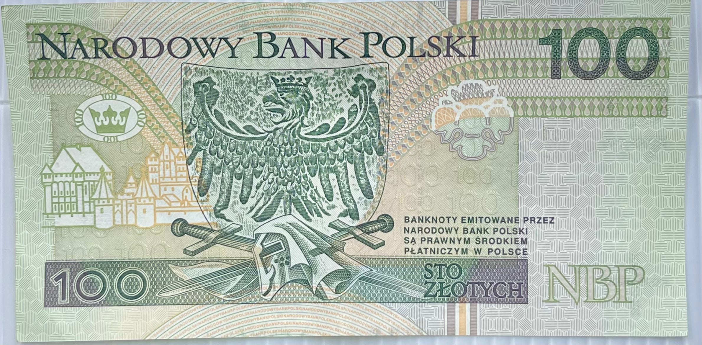 Poland 1994 100 Zloytch p-176 1st Issue Used Banknote - Cool Coins & Notes