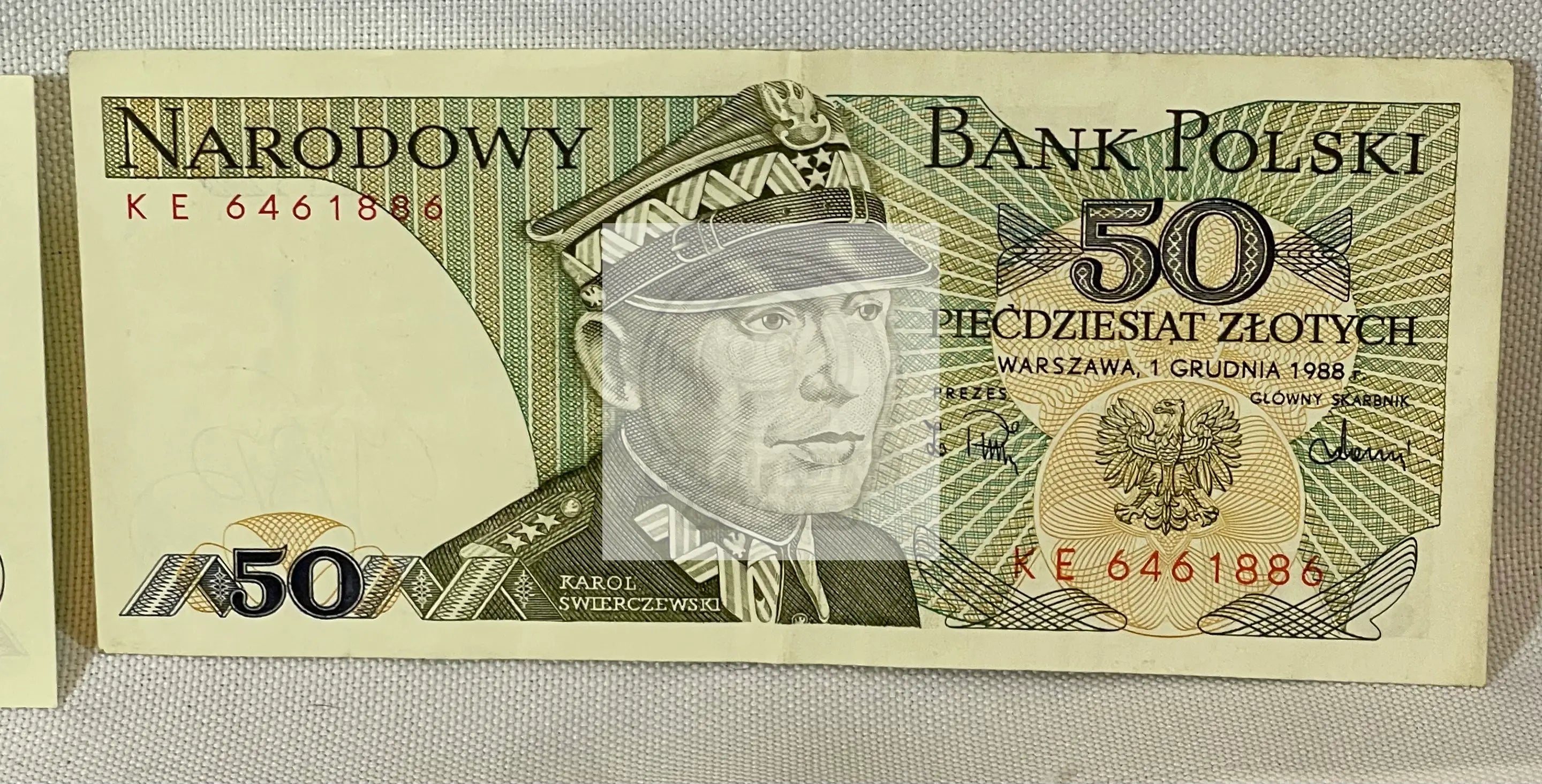 Poland 50 Złotych 1988 P14, UNC World Currency Banknote - Cool Coins & Notes