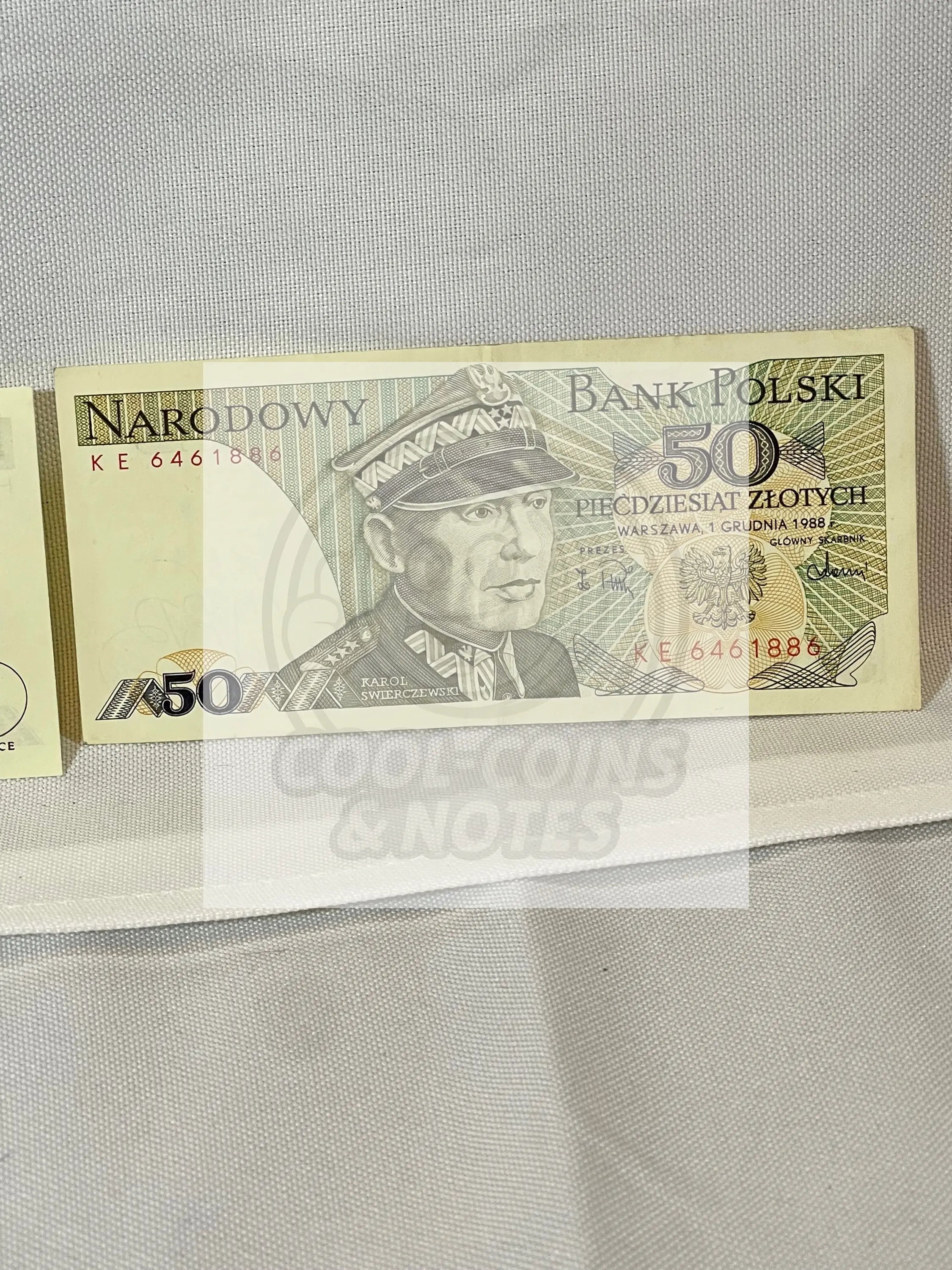 Poland 50 Złotych 1988 P14, UNC World Currency Banknote - Cool Coins & Notes