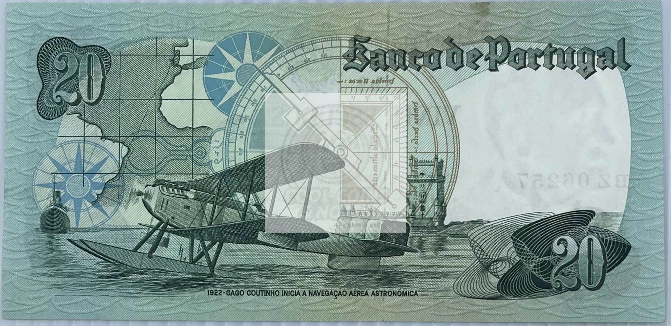 Portugal 1978 20 Escudos P176a UNC World Banknote Currency - Cool Coins & Notes