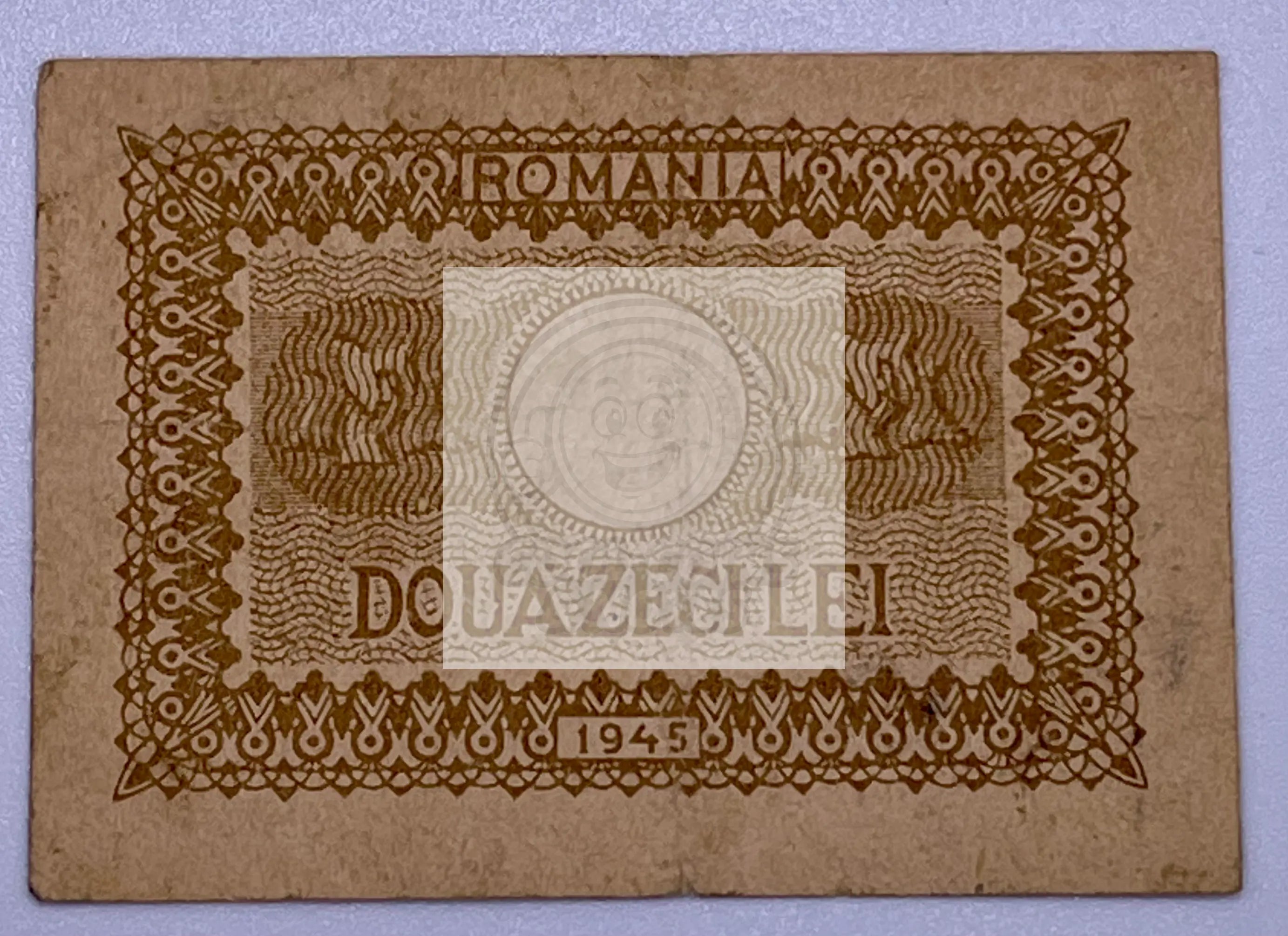 Romania 20 lei 1945 P76, WW2 Used World Banknote - Cool Coins & Notes