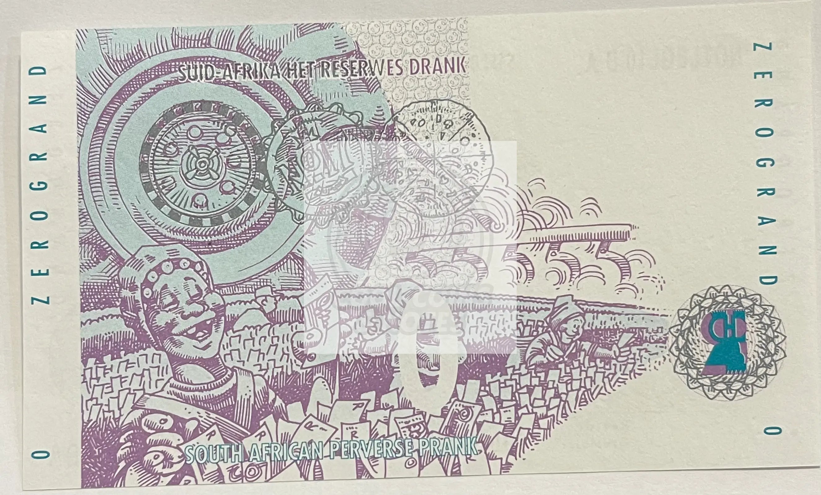 SOUTH AFRICA ZERO GRAND NOTLEGAL 10 - Cool Coins & Notes