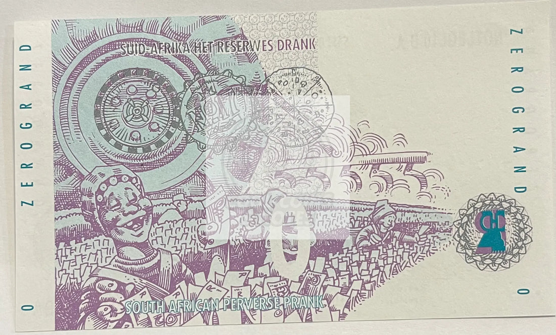 SOUTH AFRICA ZERO GRAND NOTLEGAL 10 - Cool Coins & Notes