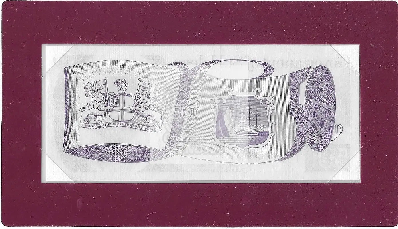 Saint Helena 1979 50 Pence P-5a, UNC "Banknotes of All Nations" - Cool Coins & Notes