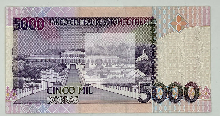Sao Tome & Principe 5000 Dobras 2013 P-65, UNC - Cool Coins & Notes