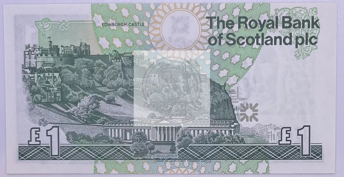 Scotland 1 Pound 2001 P 351 UNC World Banknote Currency - Cool Coins & Notes