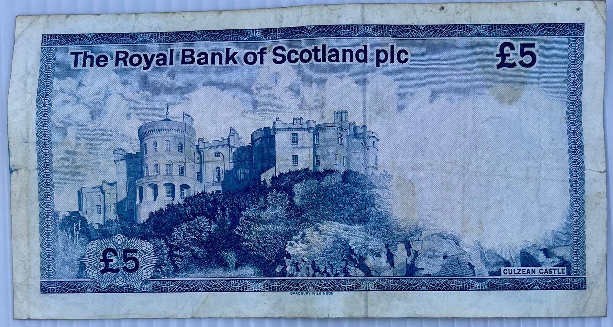 Scotland 1985 5 Pounds P-342 Used World Banknote Cool Coins & Notes 