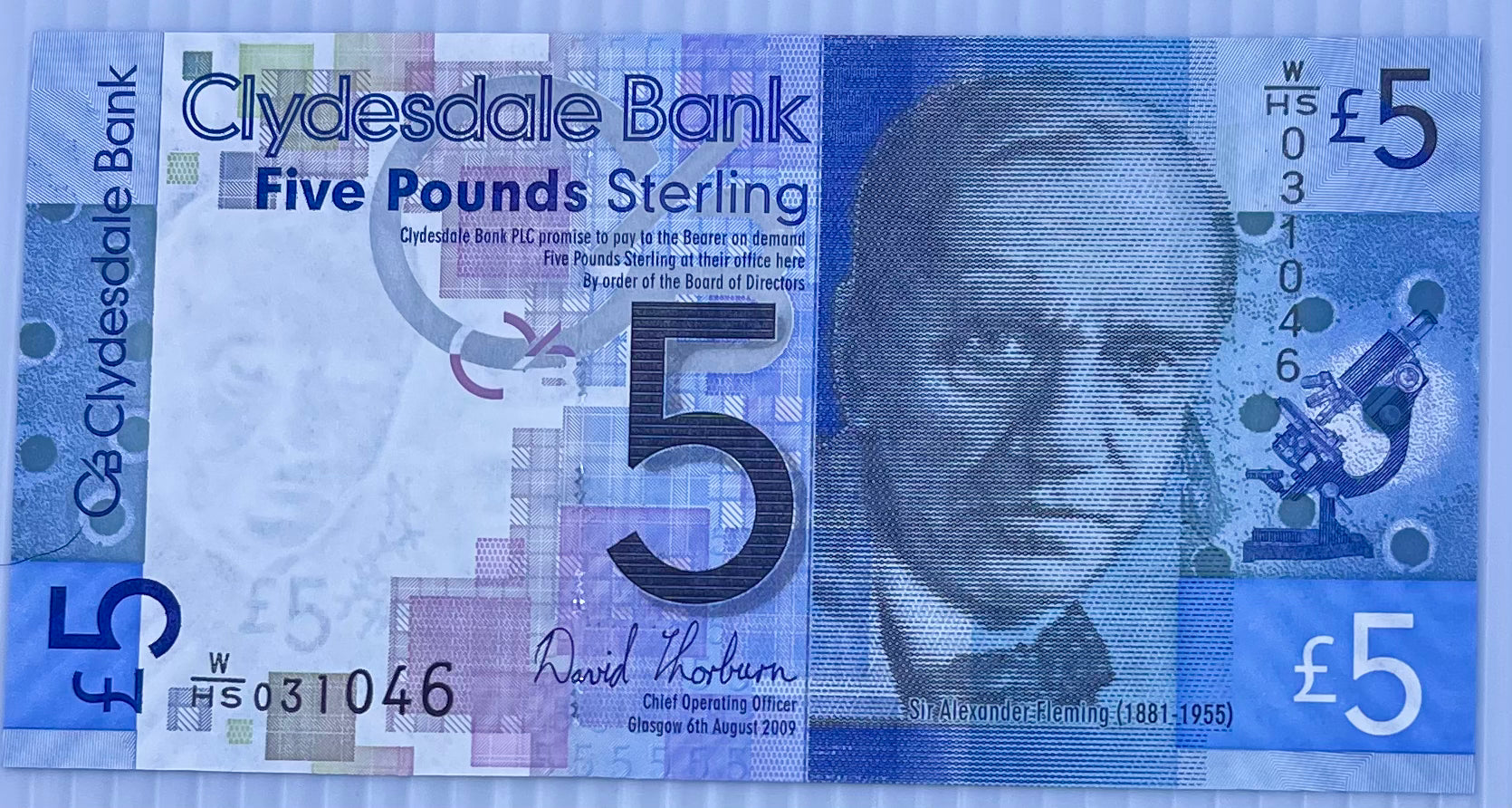 Scotland 2002 5 Pounds P-119 UNC World Banknote Cool Coins & Notes