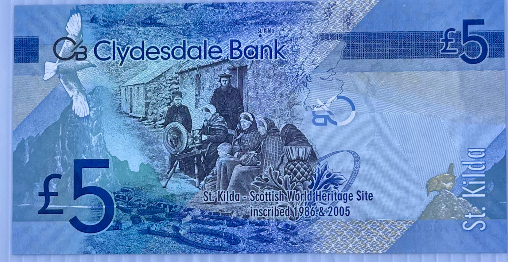 Scotland 2002 5 Pounds P-119 UNC World Banknote Cool Coins & Notes