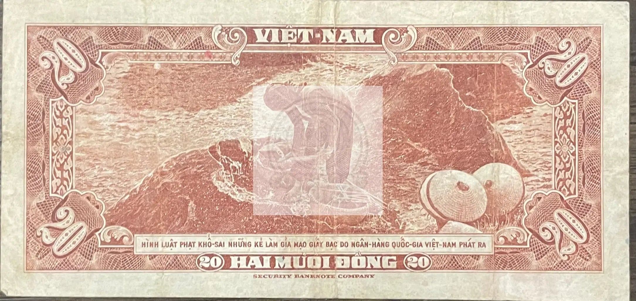 South Vietnam 1962 20 Dong P-6, Used World Banknote Currency - Cool Coins & Notes