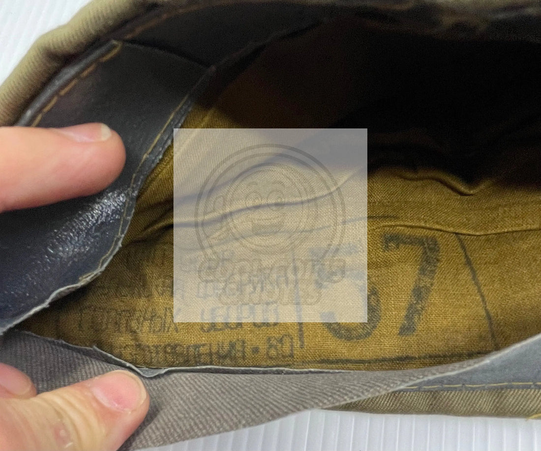 Soviet Pilotka Cap Hat Military Army USSR Genuine - Cool Coins & Notes